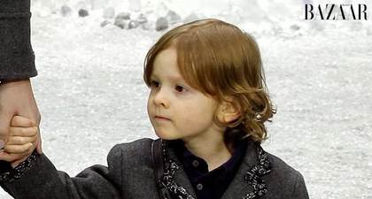 Muse Baru Karl Lagerfeld, Anak Berumur Tiga Tahun