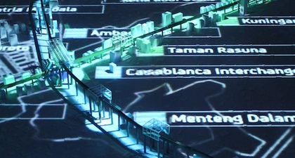 Pameran Monorail di Jakarta