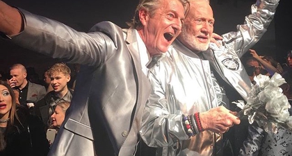 Buzz Aldrin, Astronot Pertama yang Berjalan di NYFW