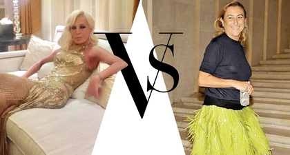 Donatella Versace vs Miuccia Prada Dalam Fashion