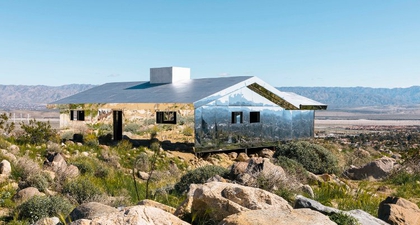 Rumah Cermin di Coachella Valley