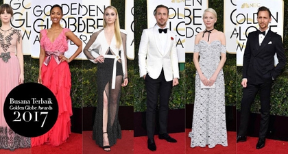 Gaya Busana Terbaik pada Golden Globe Awards 2017