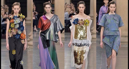 Semarak Bunga Menginspirasi Christopher Kane