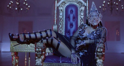 Nicki Minaj Pakai Topeng Buatan Rinaldy A. Yunardi