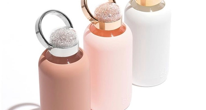 Botol Minum Cantik Berhias Swarovski