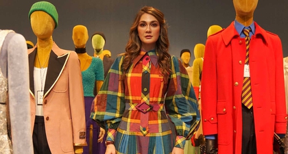 Luna Maya Menghadiri Presentasi Gucci S/S 2020 di Tokyo