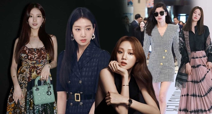 15 Aktris Korea Fashionable yang Mengenakan Barang Branded