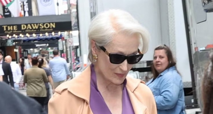 Meryl Streep Tampil Memukau di Lokasi Syuting The Devil Wears Prada 2