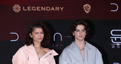 Zendaya dan Timoth&eacute;e Chalamet Tampil Kompak dengan Jumpsuit Berwarna Pastel