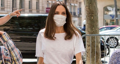 Angelina Jolie Terlihat Pakai Celana Linen yang Sangat Serasi dengan Karakternya