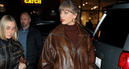 Taylor Swift Tampil Monokrom dengan Nuansa Coklat Hangat untuk Malam di New York