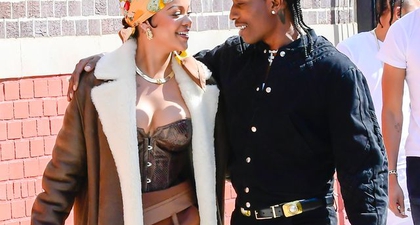 Rihanna dan A$AP Rocky Tampak Mesra &amp; Harmonis Saat Syuting Video Musik Baru di Kota New York