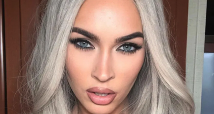 Tampilan Baru Megan Fox dengan Rambut Pirang Icy Platinum