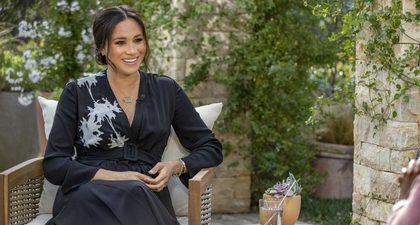 Gaun Armani yang Dikenakan oleh Meghan Markle saat Interview Bersama Oprah akan Dipajang di Fashion Museum Bath