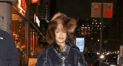 Rihanna Memberikan Sentuhan Bulu pada Gaya Hip Hop-nya