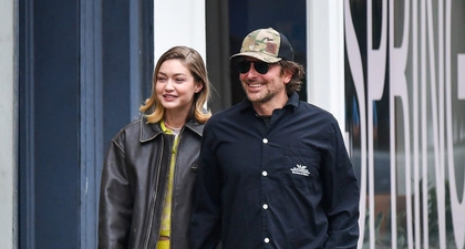 Gigi Hadid Kenakan Busana Berwarna Kuning Lemon saat Jalan-Jalan bersama Bradley Cooper