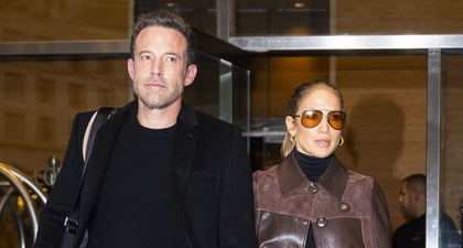 J.Lo Dibalut Nuansa Cokelat dari Kepala hingga Ujung Kaki