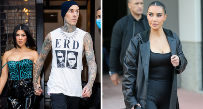 Travis Barker Buka Mulut Soal Rumor Perselisihan Kourtney dan Kim Kardashian