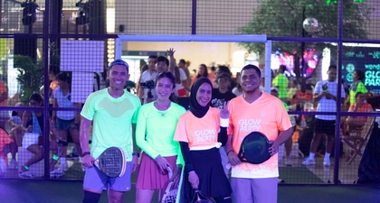 Glow Party, Turnamen Padel Glow In The Dark Pertama di Jakarta