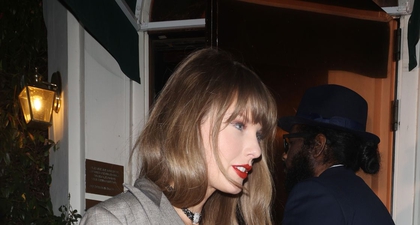 Penampilan London Taylor Swift yang Dipadukan dengan Sentuhan Merah