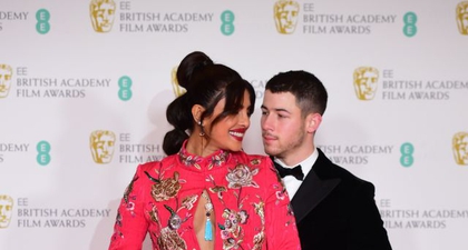 Priyanka Chopra dan Nick Jonas Tunjukkan Momen Mesra di Karpet Merah BAFTA 2021