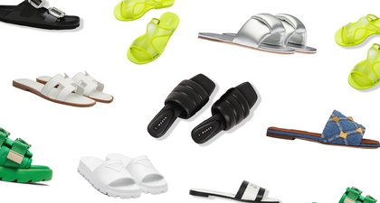 10 Sandal Sliders Stylish Untuk Musim Panas