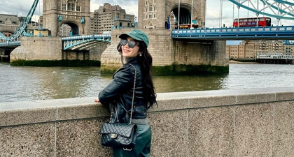 Berencana Berlibur ke London? Intip Tampilan Febby Rastanty Ini!