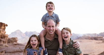 Foto Pangeran William Bersama George, Charlotte, dan Louis Dalam Rangka Hari Ayah