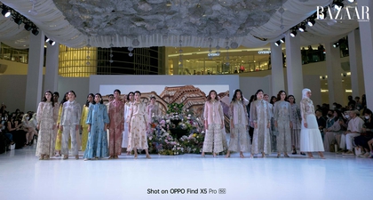 Keromantisan Koleksi Klamby "Selayar Series" di OPPO Bazaar Fashion Festival 2022