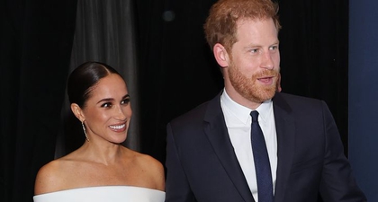 Meghan Markle Sukses Pancarkan Aura Elegansi dalam Balutan Gaun Louis Vuitton