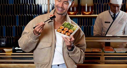 Kolaborasi Kreatif Sushi Hiro dan Chalton Ciptadi yang Menyatukan Sushi Bersama Buah