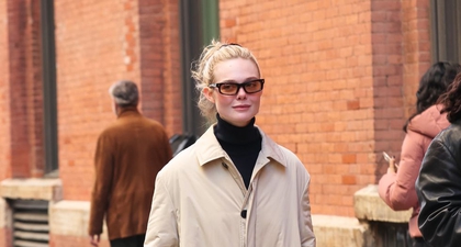 Elle Fanning Membawa Elegansi Parisian di Kota New York