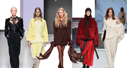 Gaya Monokrom Mendominasi Moscow Fashion Week