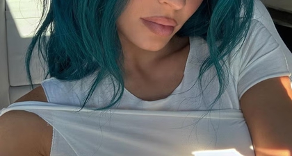 Kylie Jenner Menghidupkan Kembali Era "King Kylie" dengan Rambut Berwarna Biru Teal