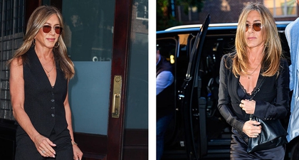 Jennifer Aniston Pamerkan Gaya Khas The Girl Next Door saat Berada di New York