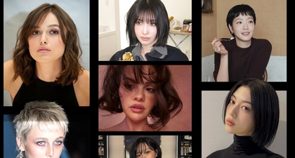 Model Rambut Pendek untuk Wajah Bulat dan Pipi Tembem