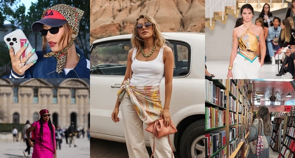 5 Cara Mengenakan Scarf yang Tak Biasa Untuk Musim Panas yang Stylish
