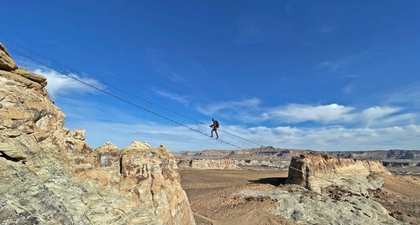 Cave Peak Stairway, Tangga Aerial Terpanjang dari Amangiri Bagi Pencinta Aktivitas Ekstrem