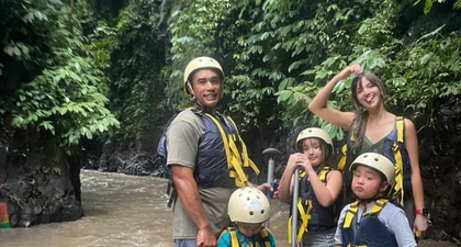 Tengok Keseruan Nia Ramadhani dan Keluarga Saat Aktivitas Rafting dan ATV Ride di Bali