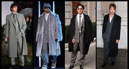 Para Lelaki Tampan Sekarang Menggunakan Setelan Abu-Abu ala Yuppie