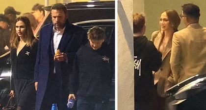 J.Lo, Ben Affleck & Jennifer Garner Reuni di Sebuah Acara Keluarga