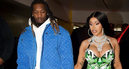 Cardi B Kenakan Sepatu Balenciaga Sebagai Korset untuk Offset Pesta Ulang Tahun