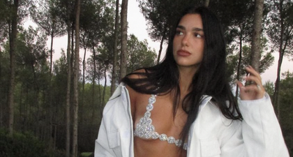 Dua Lipa Merayakan Ulang Tahunnya yang ke-27 dengan Bra Kristal Mungil