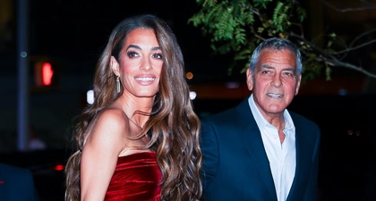 Amal Clooney Tampil Seperti Sebuah Buket Bunga Merah di New York Film Festival