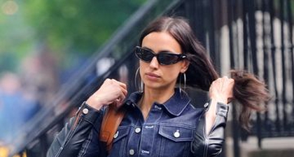 Izinkan Irina Shayk untuk Menginspirasi Pakaian Denim-on-Denim Anda yang Berikutnya