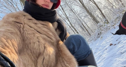 Dua Lipa Mengubah Hari Bersalju Menjadi Ajang Fashion