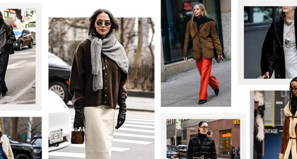 Ide Outfit dari Street Style Terbaik di New York Fashion Week