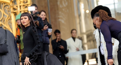 Zendaya Terlihat Anggun di Paris Fashion Week dengan Gaun Hitam yang Menakjubkan