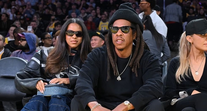 Blue Ivy Jadi Remaja Terkeren Saat Menonton Lakers Bersama Jay-Z