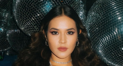 Penampilan Glamorana Disko Raisa yang Dibalut dengan Busana Penuh Kilau